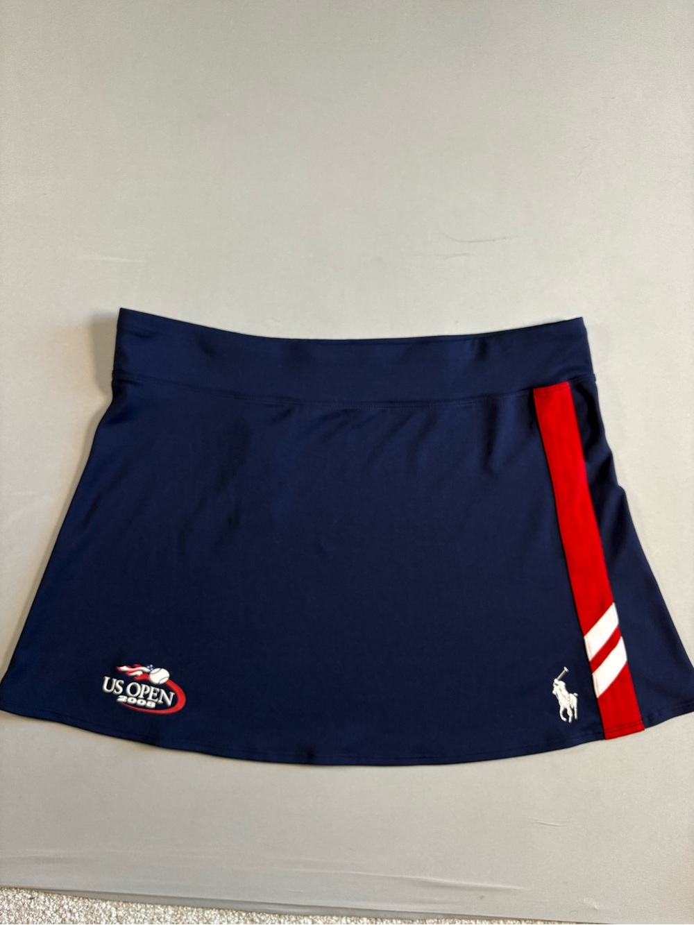 Ralph Lauren Women RLX Golf/ Tennis Skirt US Open Vintage 2008 Size L Activewear